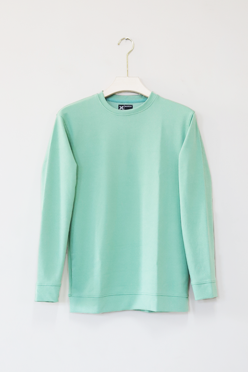 Plain Full  Hand T-Shirt (Pista Green)